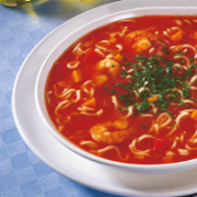 IIndomie soup with vegetables